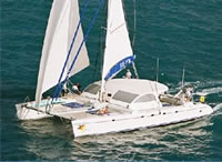 A beautiful Crewed Catamaran