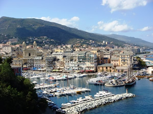the port of Bastia bastia