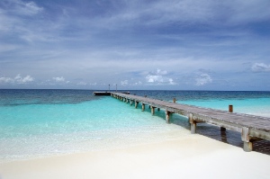 Maldives dock