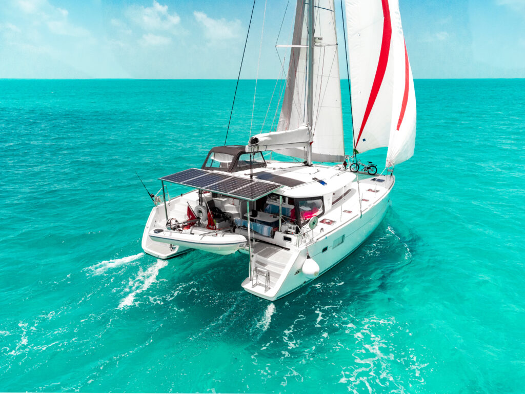 green yacht charter